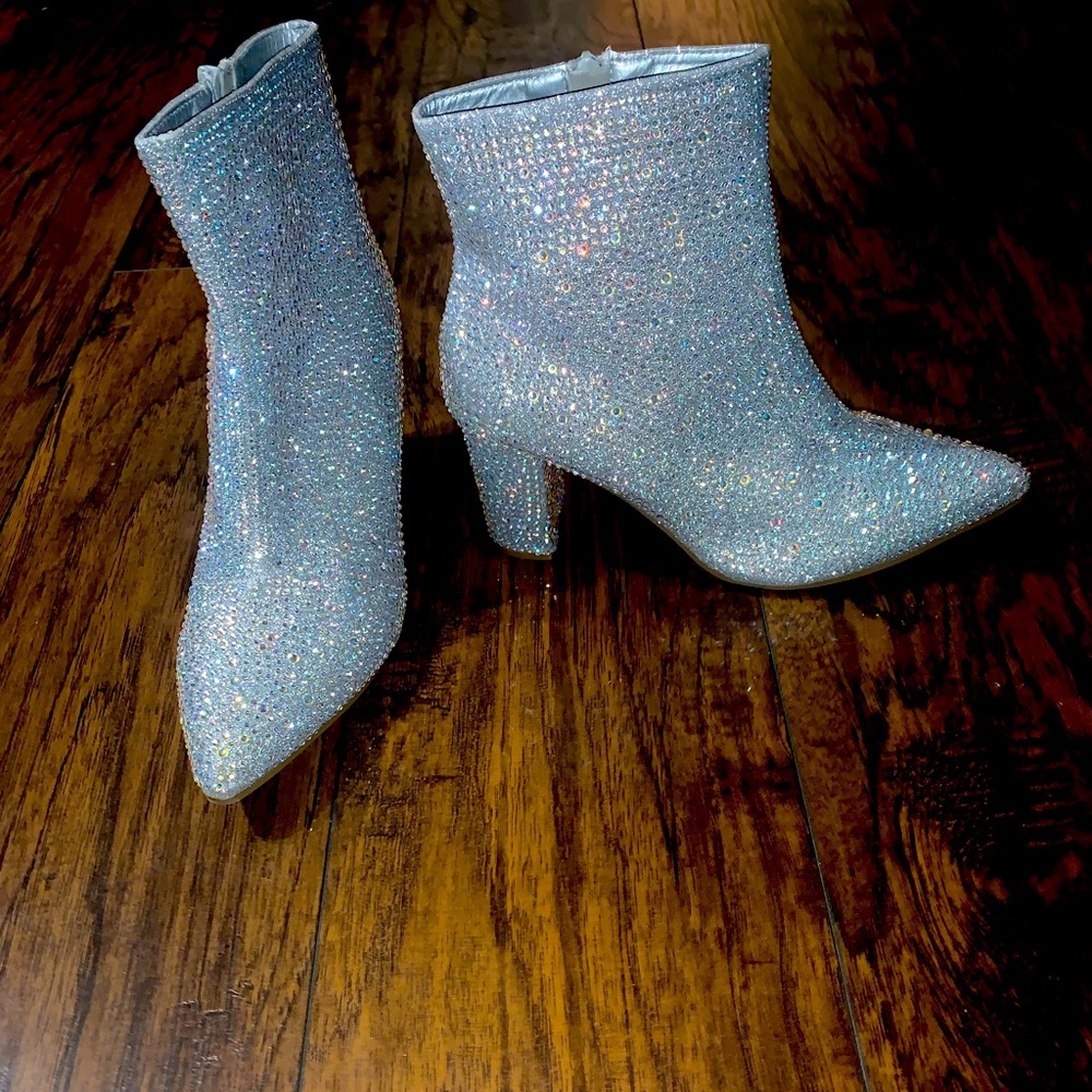Bedazzled shoes